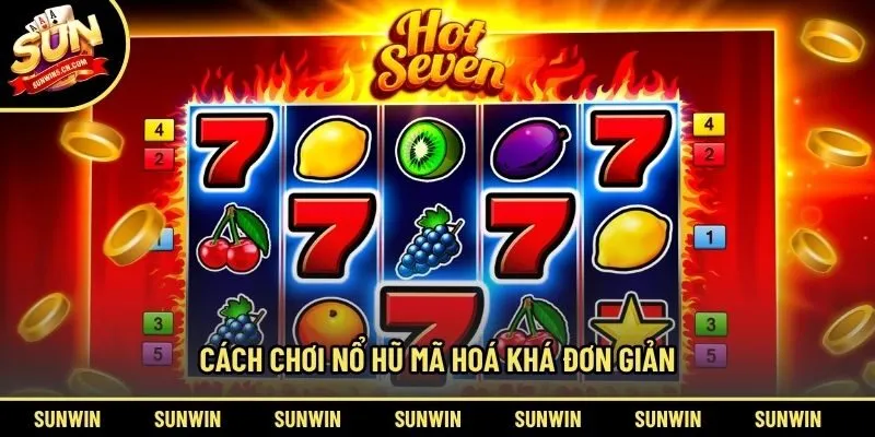 Cách chơi nổ hũ mã hoá khá đơn giản